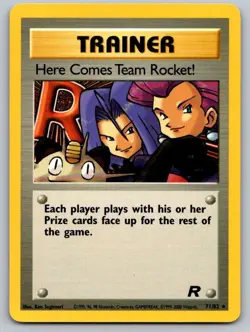 Here Comes Team Rocket! 71/82 Rare Team Rocket Pokemon Unlimited Lightly Played - Image 1
