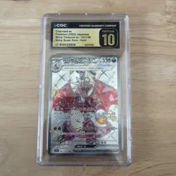 Charizard ex 331/190 - Pristine 10 CGC - Shiny Treasure EX SSR - Pokemon TCG - Image 1