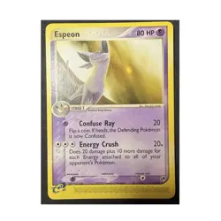Pokemon TCG Espeon 16/100 Sandstorm Rare English 2003 80 HP - Image 1