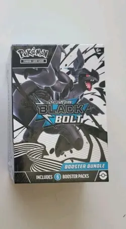 Pokemon TCG Black Bolt Booster Bundle - In Hand - Image 1