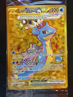 Lapras ex 164 Holo Promo Scarlet & Violet Promo Pokemon Near Mint - Sealed - Image 1