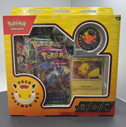 Pokemon Day 2026 Pikachu Collection Box New Sealed - Image 1