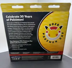 Pokemon Day 2026 Pikachu Collection Box New Sealed - Image 2