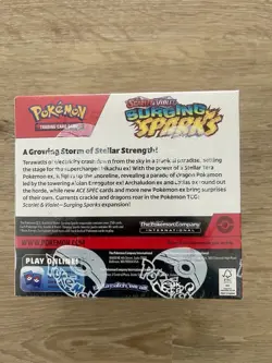 Pokemon TCG Scarlet & Violet Surging Sparks Booster Box FACTORY SEALED- 36 packs - Image 2