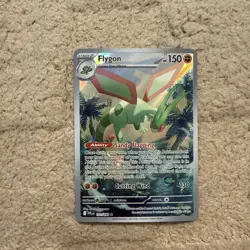 Flygon - 101/094 - Pokemon Phantasmal Flames Illustration Rare NM - Image 1