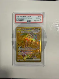 Alolan Exeggutor EX 248/191 Hyper Rare Surging Sparks Pokemon PSA GEM MT 10 - Image 3