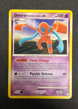Pokemon TCG Deoxys Defense Forme Lv. 50 25/146 Non-Holo, Legends Awakened LP - Image 1