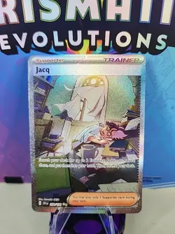 Pokemon Jacq Illustration Rare 250/198 SVI Scarlet & Violet NM - Image 1