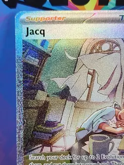 Pokemon Jacq Illustration Rare 250/198 SVI Scarlet & Violet NM - Image 2
