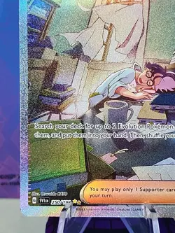 Pokemon Jacq Illustration Rare 250/198 SVI Scarlet & Violet NM - Image 5