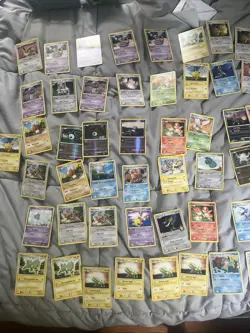 2007-2009 Pokemon Lot Includes Reverse Holo and some duplicates 50 count - Image 1