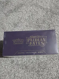 Pokemon TCG Scarlet & Violet Paldean Fates Elite Trainer Box w/ Protector Case - Image 4