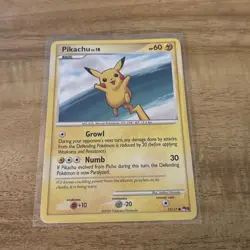 Pokemon TCG Pikachu 015/017 POP Series 9 Common Regular 60 HP - Image 1