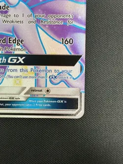 Pokemon Alolan Ninetales GX SV53/SV94 Hidden Fates Full Art Holo EN 2019 - Image 4