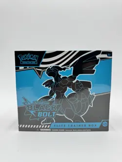 Pokemon TCG Black Bolt etb Elite Trainer Box Brand New Sealed - Image 1