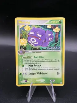 Weezing 33/113 Pokemon EX Delta Species 2005 Reverse Holo Stamp HP/DMG GC3 - Image 1