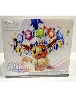 1 Pokemon TCG Prismatic Evolutions Elite Trainer Box (ETB) - FACTORY SEALED - Image 1