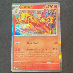 Blaziken 42/182 Holo Rare SV10: Destined Rivals Pokemon TCG - Image 1