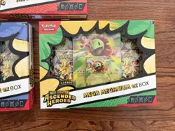 Pokemon Ascended Heroes Mega ex Box - Meganium, Emboar, & Feraligatr Bundle of 3 - Image 4