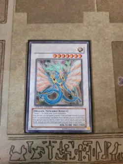 YUGIOH ANCIENT FAIRY DRAGON CT06-EN002 SECRET LIMITED ED NM - Image 1