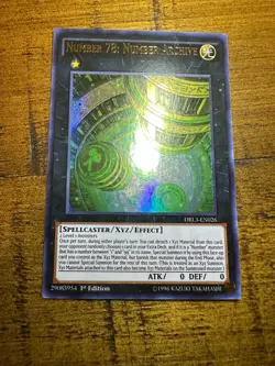 Number 78: Number Archive DRL3-EN026 1st Edition Ultra Rare PL + BONUS - Image 1