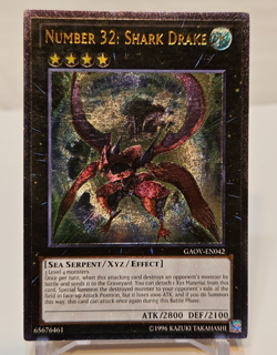 Ultimate Rare Number 32: Shark Drake GAOV-EN042 Unlimited Yugioh 1433 - Image 1