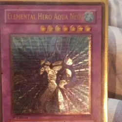 Konami Yu-Gi-Oh! TCG Elemental Hero Aqua Neos POTD-EN031 Ultra Rare 1st - Image 2