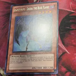 Yugioh Blackwing - Shura The Blue Flame DP11-EN004 1St Edition NM Rare - Image 4
