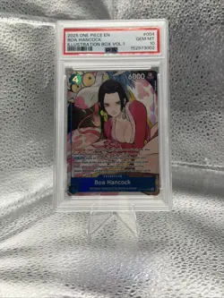 One Piece Boa Hancock Illustration Box Vol 1 Promo St17-004 Psa 10 - Image 1