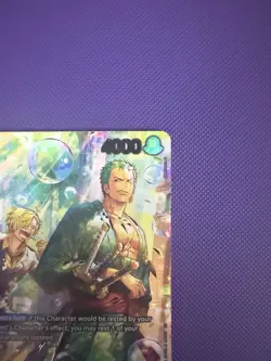 One Piece TCG The Azure Sea's Seven Foil OP-14 Roronoa Zoro PRB02-006 (SP) - Image 4