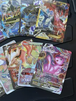 15x Holo Fan Art Mega Flames Custom Ascended Mew Inspired Card Bundle /151 x15 - Image 3