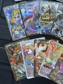 15x Holo Fan Art Mega Flames Custom Ascended Mew Inspired Card Bundle /151 x15 - Image 5