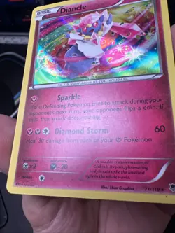 Pokemon DIANCIE Card 71/119 Holo Rare Phantom Forces Unlimited TCG - Image 4