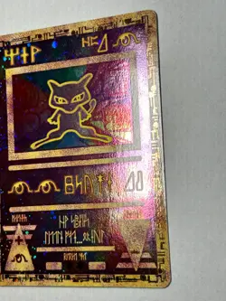 Pokemon TCG Ancient Mew Movie Promo Holo Card Nintendo 1999-2000 MP - Image 2