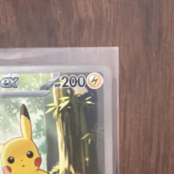 Pokemon Pikachu EX Special Illustration Rare Full Art Holo Card 276/217 200HP - Image 5