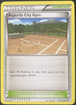 Aspertia City Gym 127/149 Boundaries Crossed Regular - Pokemon Card - Image 1