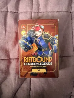 Riftbound TCG: Champion Lot, All Champion Cards and Vi Deck Box - Image 3