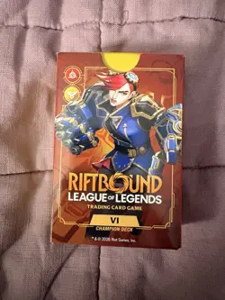 Riftbound TCG: Champion Lot, All Champion Cards and Vi Deck Box - Image 4