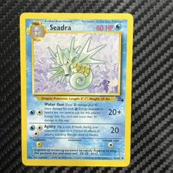 Seadra 42/62 Pokemon TCG Pokemon Card (MYREF#5) - Image 1