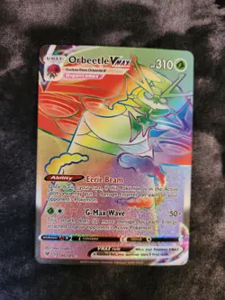 Orbeetle VMAX - 186/185 - Hyper Rare LP TCG Pokemon - Image 2