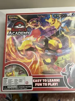 Pokemon TCG 2024 Edition: Battle Academy - Factory Sealed Box - 3 Complete Decks - Image 1