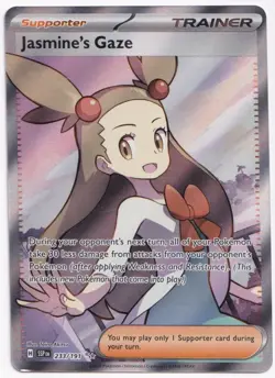 Jasmine's Gaze 233/191 Surging Sparks Ultra Rare Holo Pokemon NM - Image 1