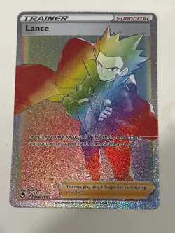 Lance 206/195 Pokemon TCG SWSH12: Silver Tempest NM - Image 1