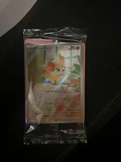 Pokemon Fennekin 080 Pokemon Center Sealed Stamped Promo | Chaos Rising ✨ - Image 1