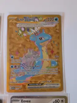 Pokemon Lapras Gold, Eevee, Charizard, Espeon Promos-Full Art Holo Card Lot - Image 5