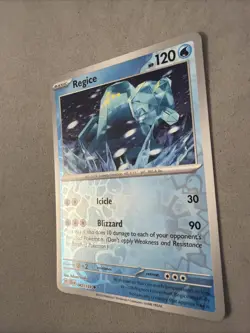 Pokemon TCG * Journey Together 042/159 Regice Uncommon REVERSE HOLO * FRESH PK - Image 2