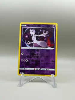 Pokemon TCG - Mewtwo 59/159 Crown Zenith Reverse Holo Rare 2023 - Near Mint - Image 1