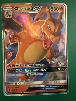 Pokemon SM Black Star Promos Charizard-GX - Image 2