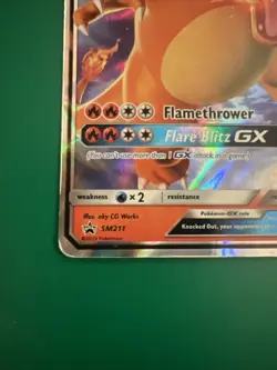 Pokemon SM Black Star Promos Charizard-GX - Image 4