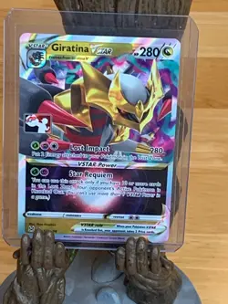 Pokemon TCG Giratina VSTAR Prize Pack Series 3 131/196 Holo Ultra Rare - Image 1